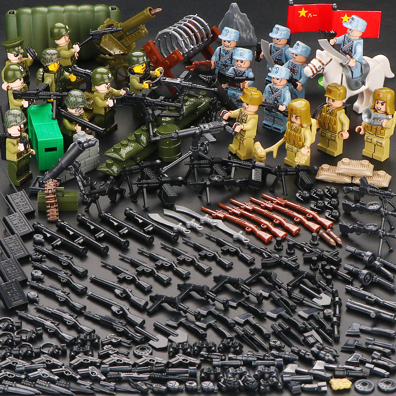 乐高二战抗日远征军图片