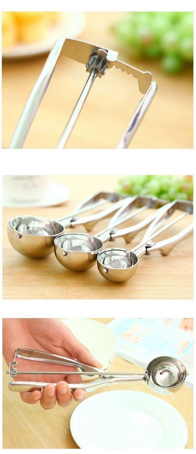 不锈钢冰淇淋勺雪糕勺挖球器打球器水果挖球器西瓜挖球勺子收藏优先