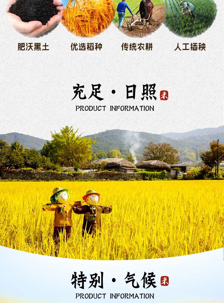 粮农膳稻东北大米