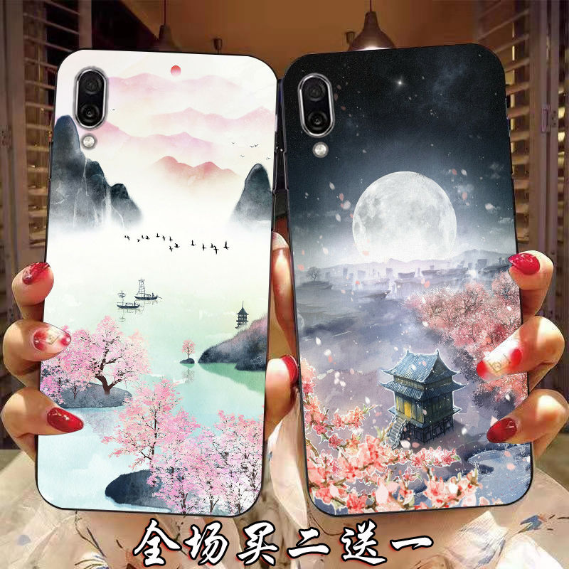 古风iphone苹果手机壳x6splus7plus8plusxr115s唯美xsmax软古风a6苹果