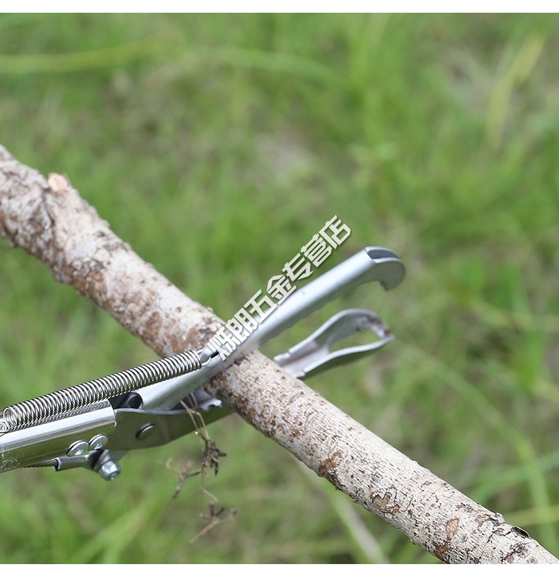 定做黄鳝夹抓蛇不锈钢防蛇工具自锁蛇钩钳夹蛇器捉泥鳅夹子15米折叠带