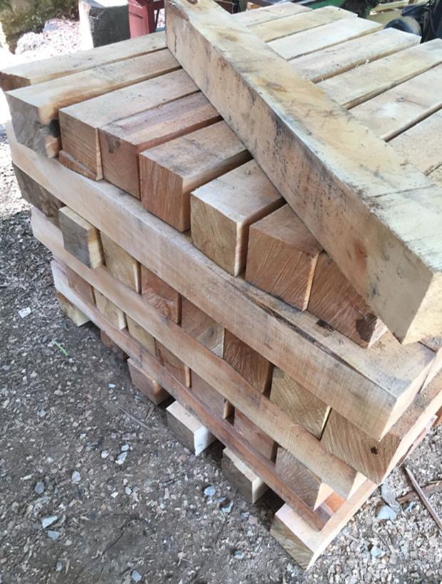 定做 原木正方体木块垫木 硬木实木方块方条升高床加高增高 小方料垫