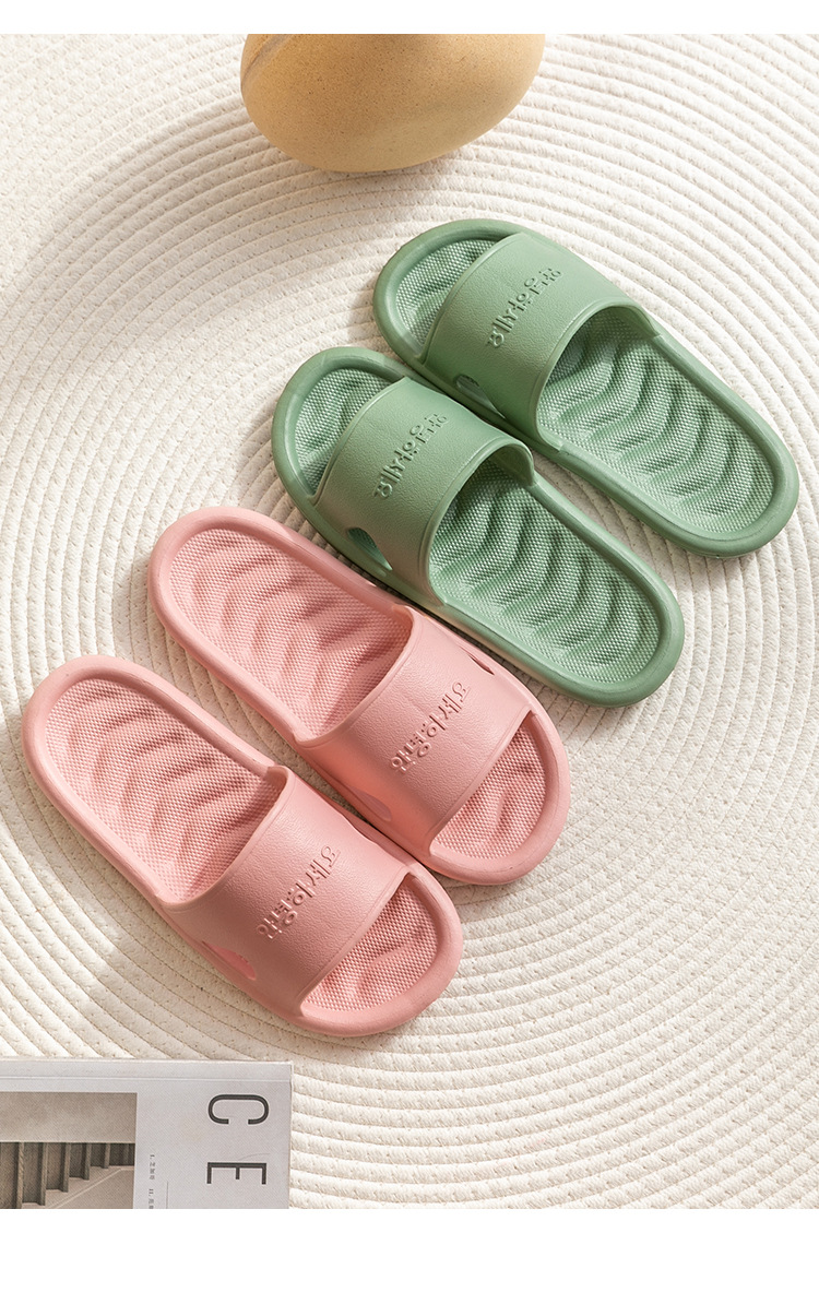 playfox2021款家居拖鞋女夏季家用情侣室内软底舒适凉拖鞋洗澡浴室