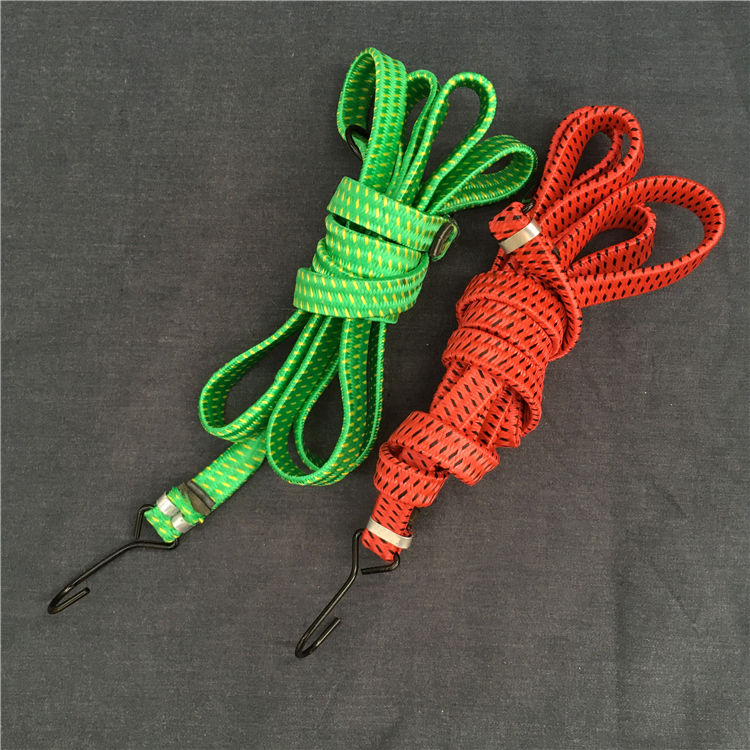 《2.3米绑车绳单车摩托车绑带弹力绑带绳皮条刹车绳松紧绑货皮绳子 颜