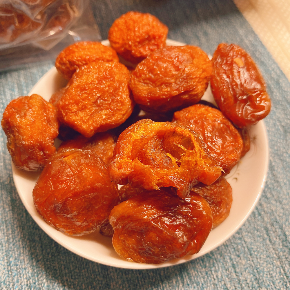 新疆轮台小白杏干500g1袋2袋干杏特级小白杏干新疆灵