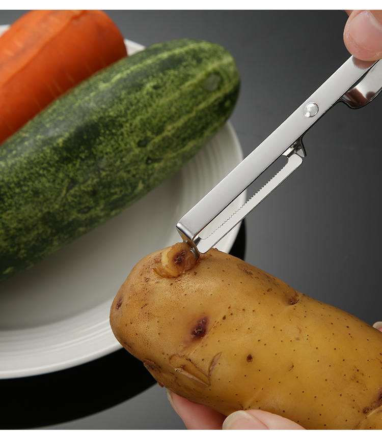 惊爆刨丝器厨房土豆刮皮削皮刀子水果刀刀具 fenghou 笑脸 牙刷[2件套
