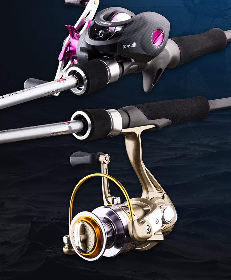 光威休闲路亚竿碳素直柄远投矶钓海竿马口翘嘴