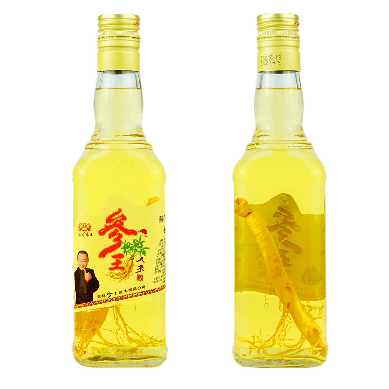 吉林长白山特产参王人参酒人参泡酒42度500ml6瓶整箱装