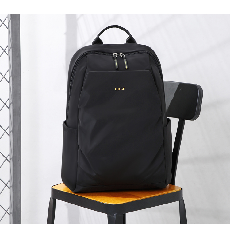golf双肩包男士多功能防泼水撞色拼接书包156英寸笔记本电脑旅行背包
