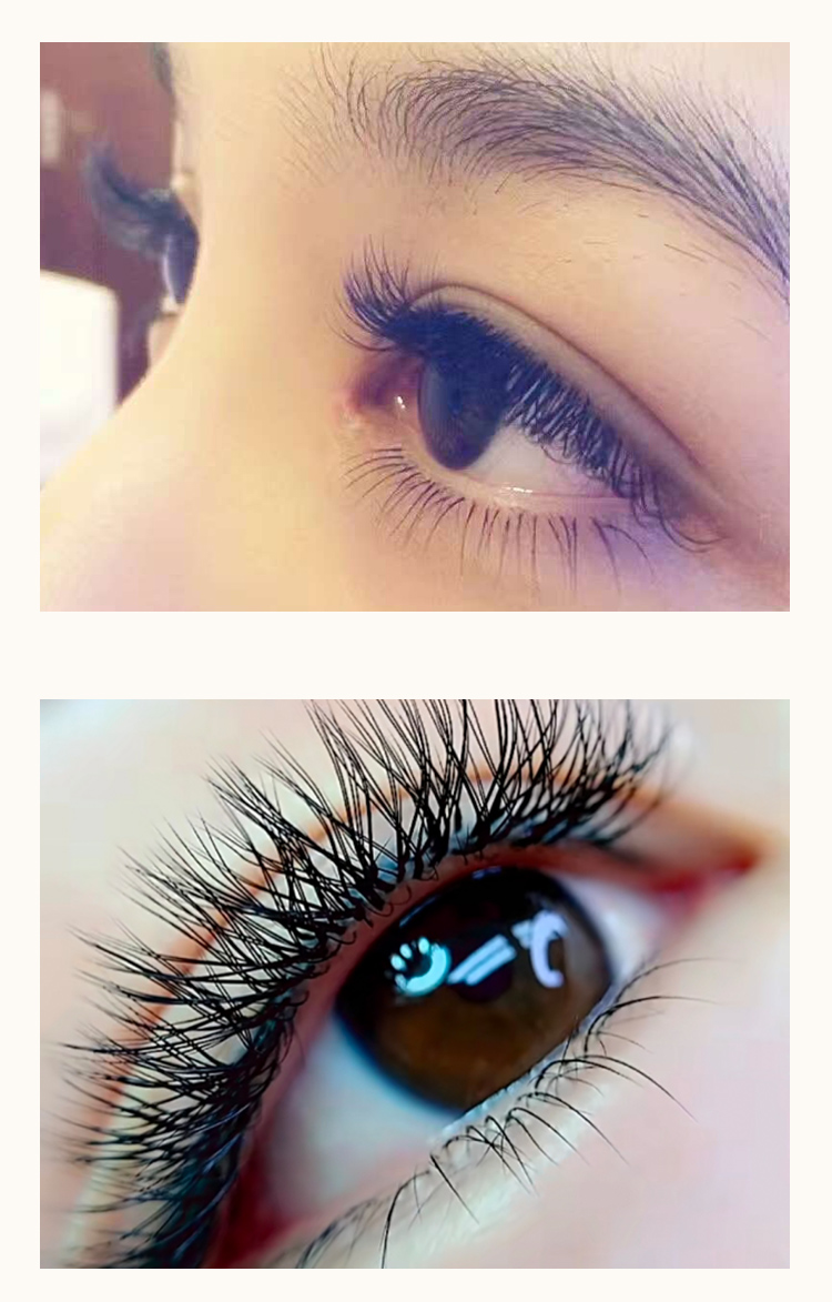 010下睫毛嫁接超自然短款蛋白假睫毛单根混装种植眼睫毛567长度三维