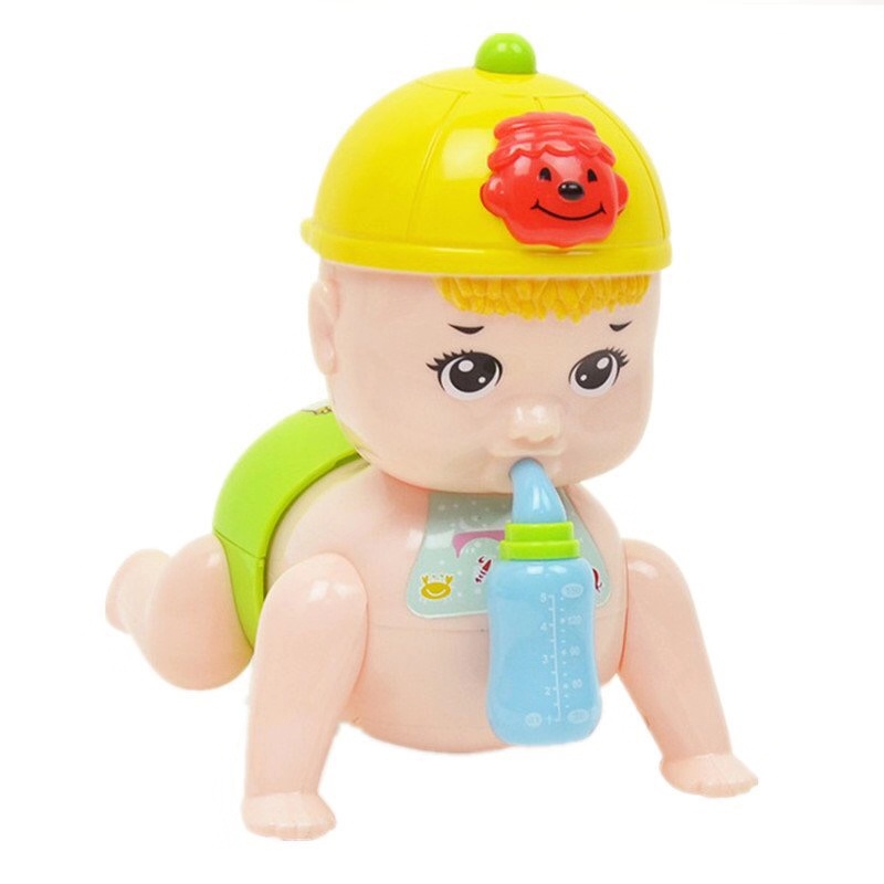 超级新品 抖音电动爬娃音乐引导学爬行娃娃0-1-2岁宝宝婴幼儿学爬玩具