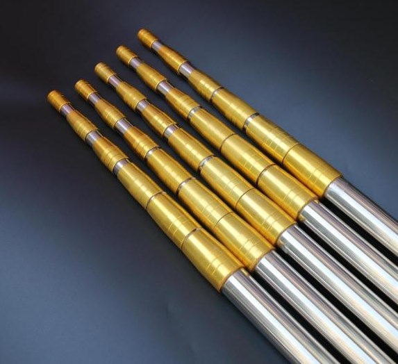 超级新品 加厚伸缩抄网杆鸟网杆5米6米7米9米10米鱼抄网捞鱼网不锈钢