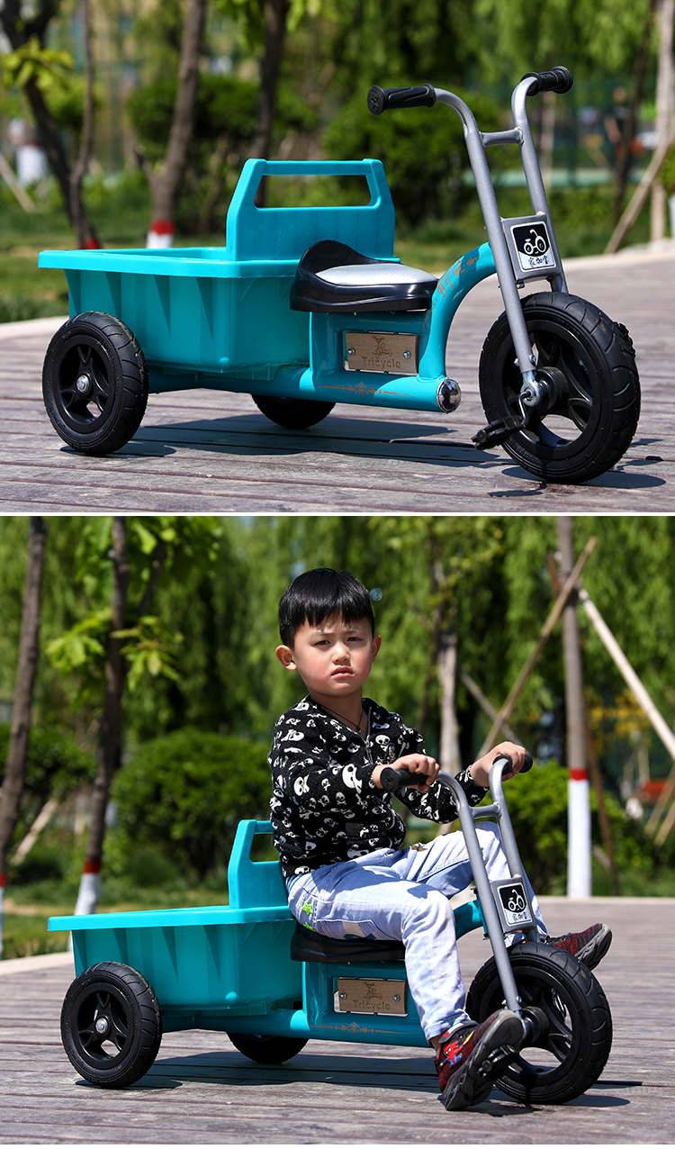 儿童脚蹬三轮车安装图图片