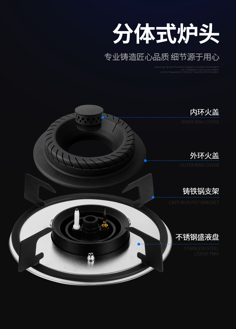 点火方式:压电陶瓷点火进风方式:侧进风灶眼数:单眼灶气源:液化气(20y