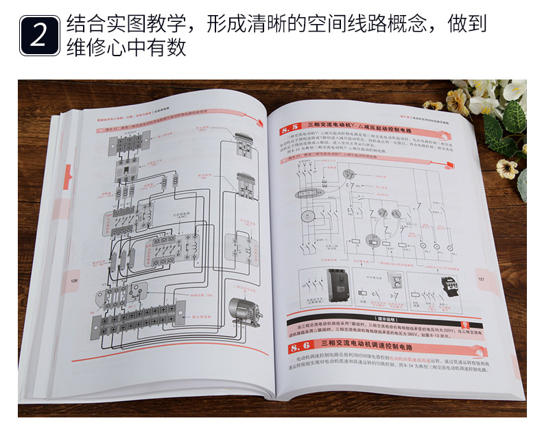 安裝與維修 電工書籍自學接線電路圖 電工基礎知識書 plc編程入書籍