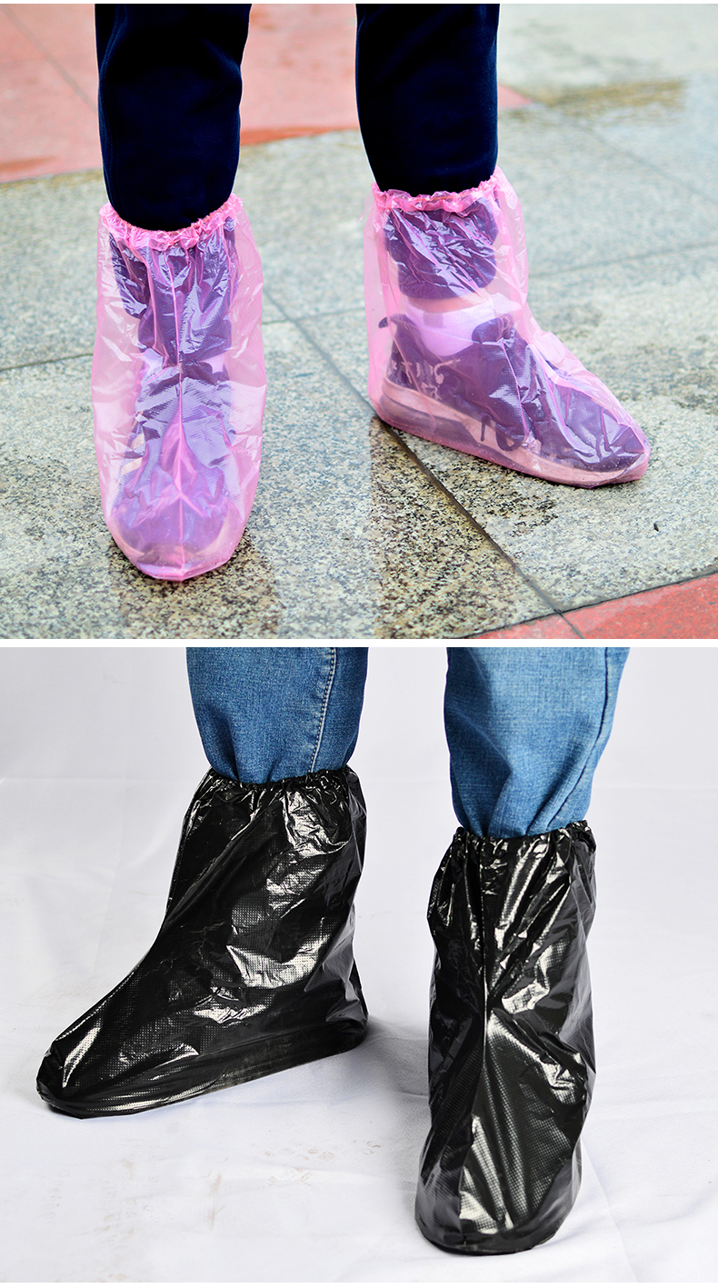 敬平(jing ping)一次性用品 一次性鞋套雨天防水中筒加厚养殖场防泥靴