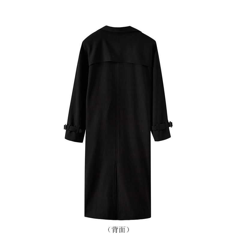 2件25折价1588再叠200减50chin祺风衣女中长款秋季新款英伦行大衣收腰