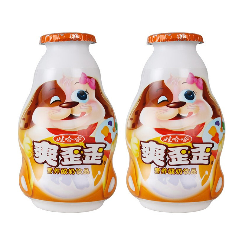 娃哈哈爽歪歪200g12瓶24瓶整箱儿童营养早餐酸牛奶饮品