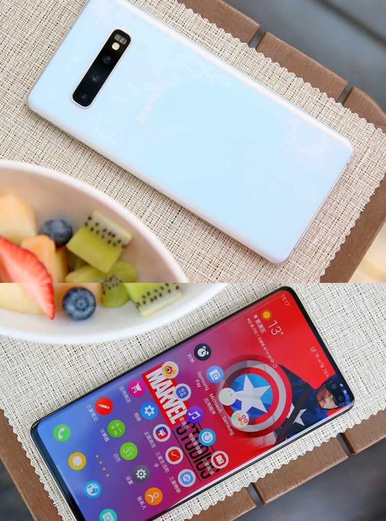 二手9新samsung三星galaxys10琉璃绿8128g骁龙855四摄二手手机