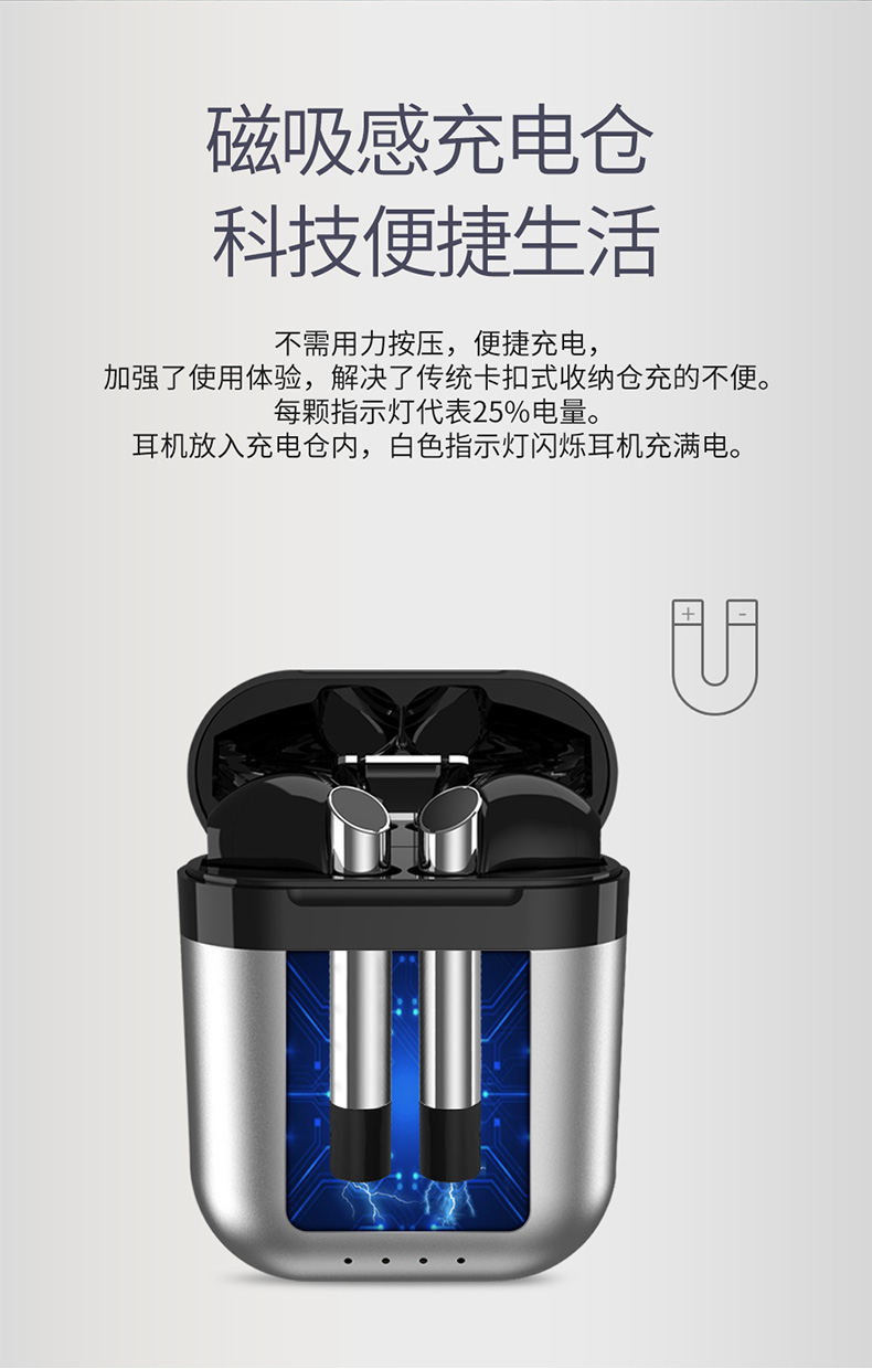 newsmy/纽曼tws-r7 真无线蓝牙耳机 半入耳式 音乐耳机 运动耳麦 迷你