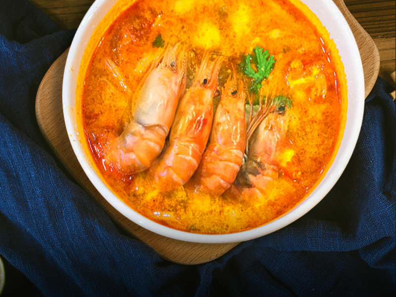 寿桃东南亚风味叻沙冬阴功汤面非油炸拉面4包组合装440g