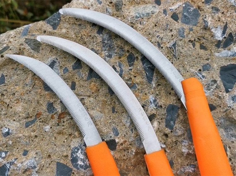 jing ping割韭菜专用小镰刀镰刀割草刀锯齿镰刀农用全钢割韭菜专用刀