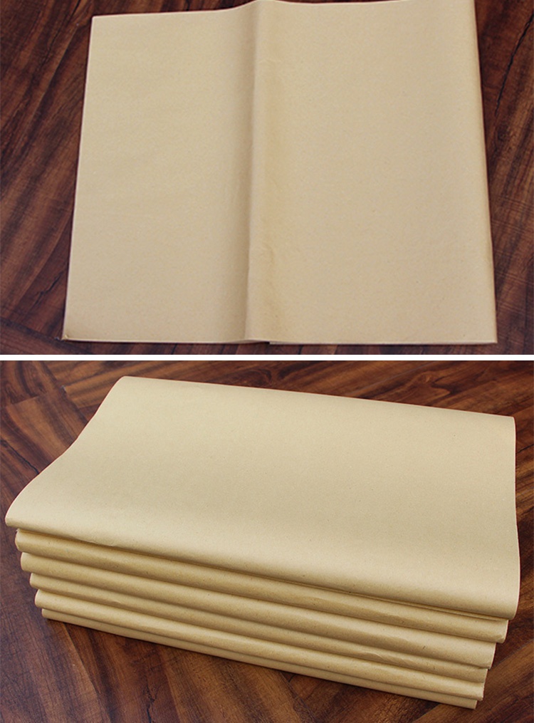 无格机制毛边纸加厚竹浆半生半熟1120张初学者书法练习元书纸