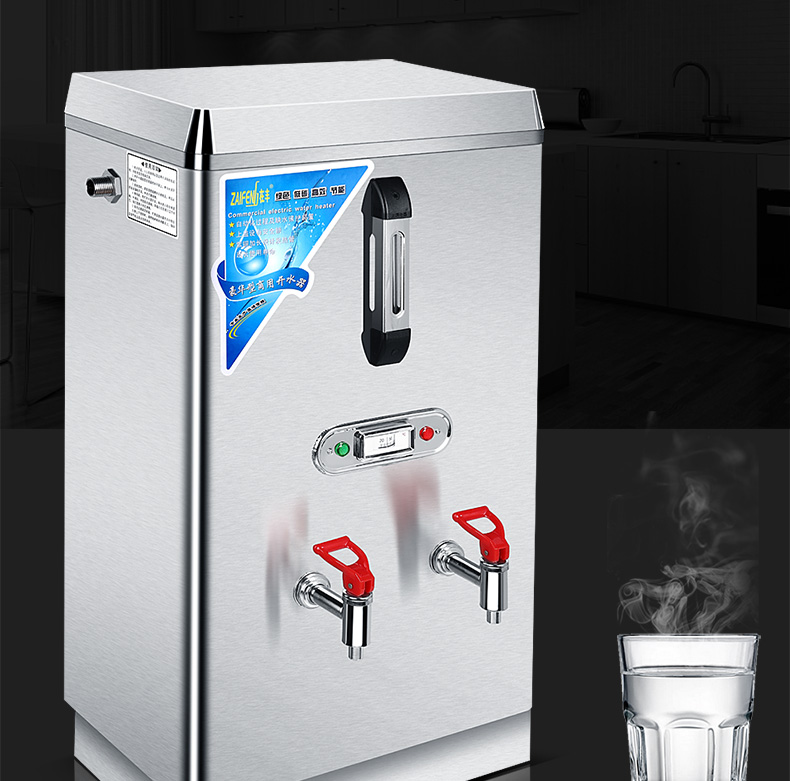 电热开水器商用时光旧巷全自动不锈钢开水炉奶茶店酒店开水桶烧水器