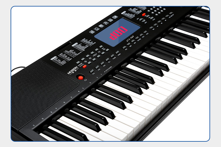 莫森mosenxts36561键多功能电子琴智能跟弹初学者成年儿童入门钢琴键