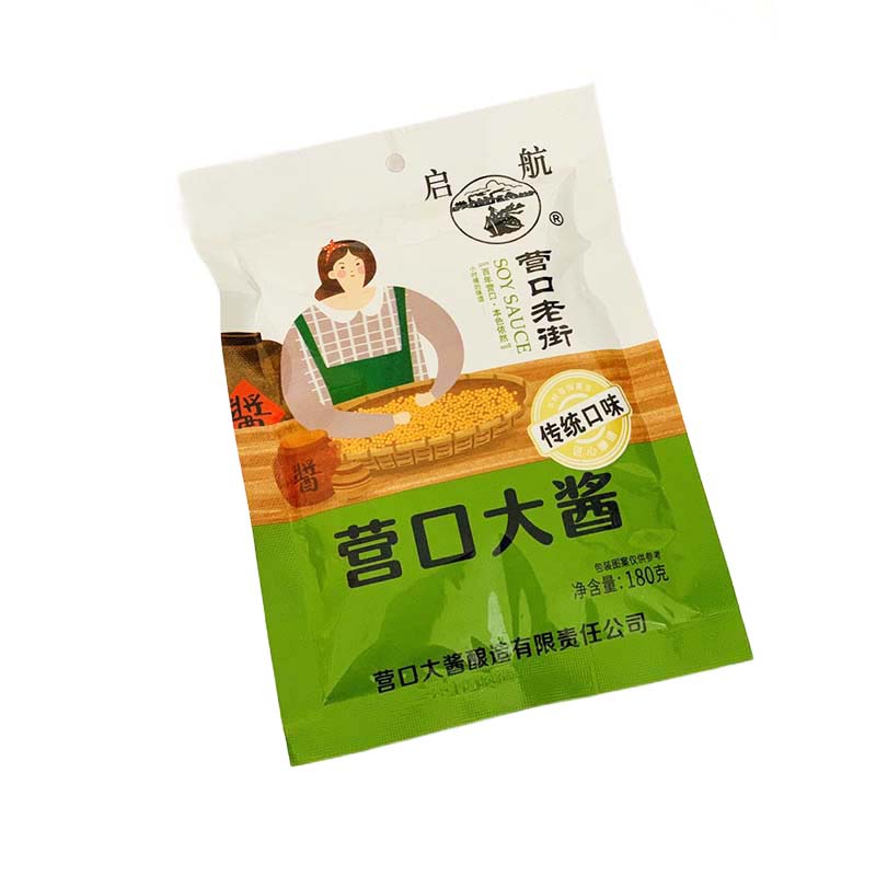 东北营口老街大酱启航农家豆瓣酱沾菜葱拌面酱