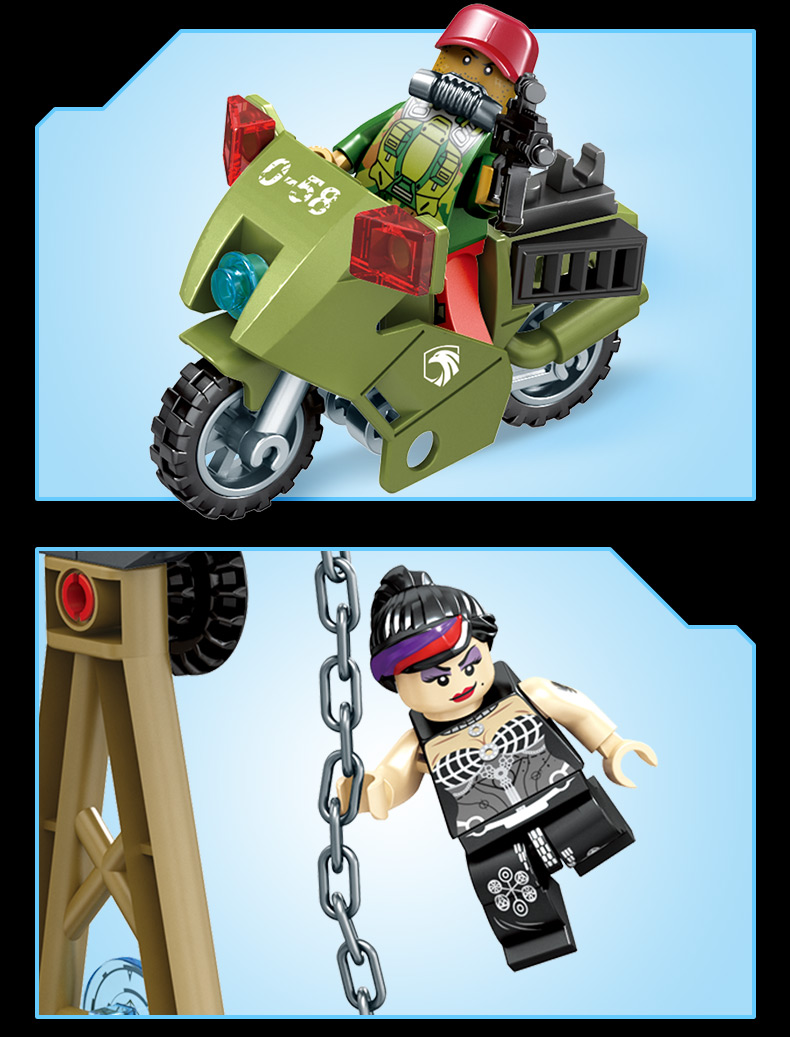 森宝积木拼装玩具益智男孩成人高难度智力开发军事系列11707