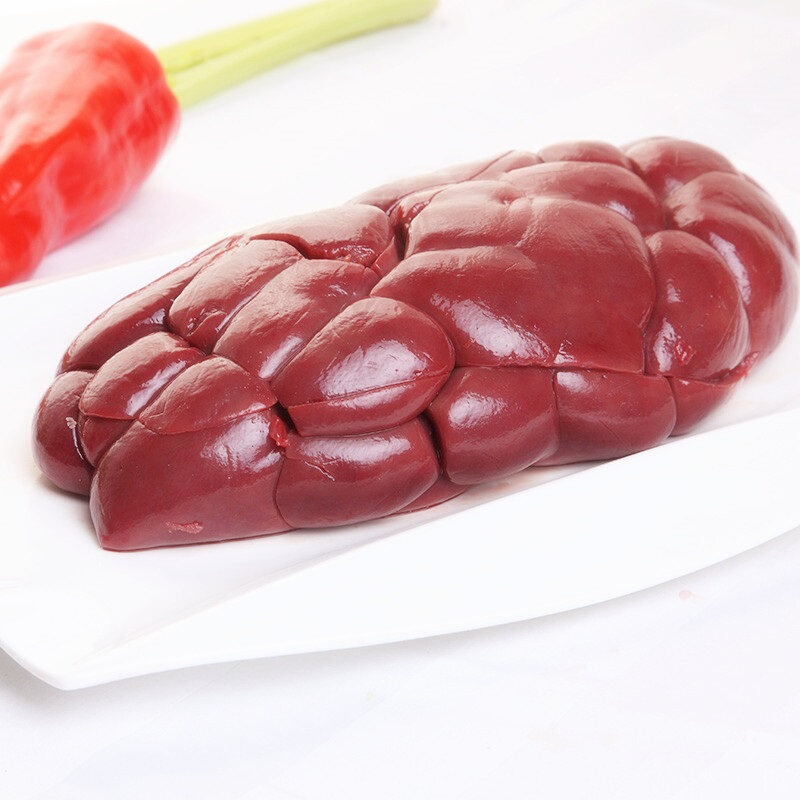 超级新品 生牛腰子500g 牛肾 牛腰花 新鲜牛副 非牛肉 产发yq