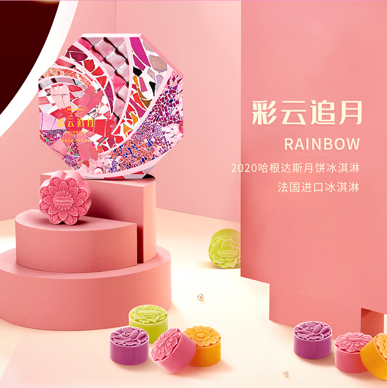 哈根达斯彩云追月冰淇淋月饼券850g