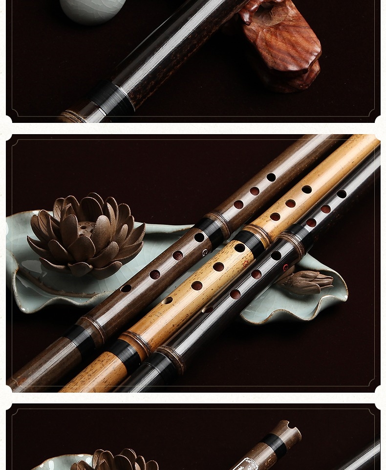 萧乐器初学八孔箫高档专业紫竹萧入门成人学生吹箫乐器演奏级洞箫 【e