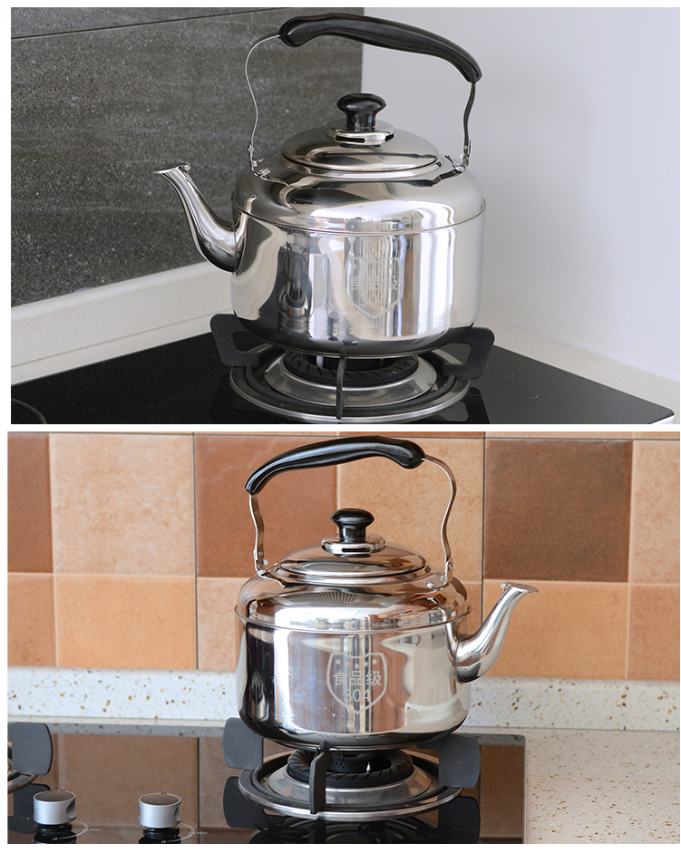 炊壶吹壶响水壶304不锈钢电磁炉烧水壶煤气5l升大容量加厚平底燃气