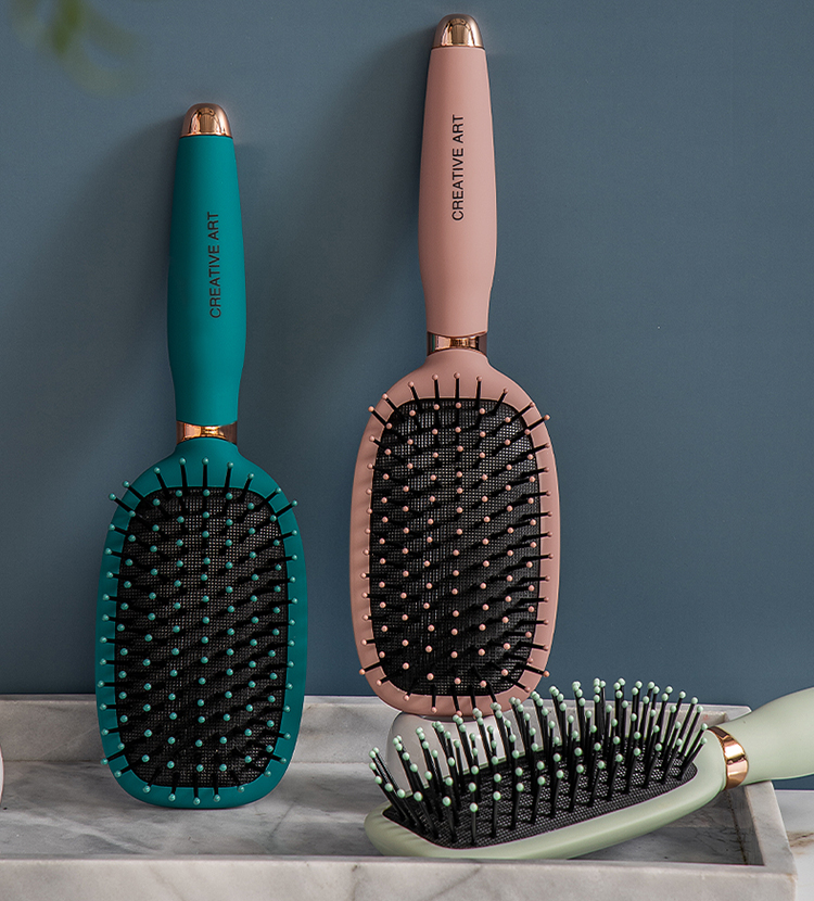 气垫梳气囊梳梳子款卷发梳按摩家用女士长发防便携静电