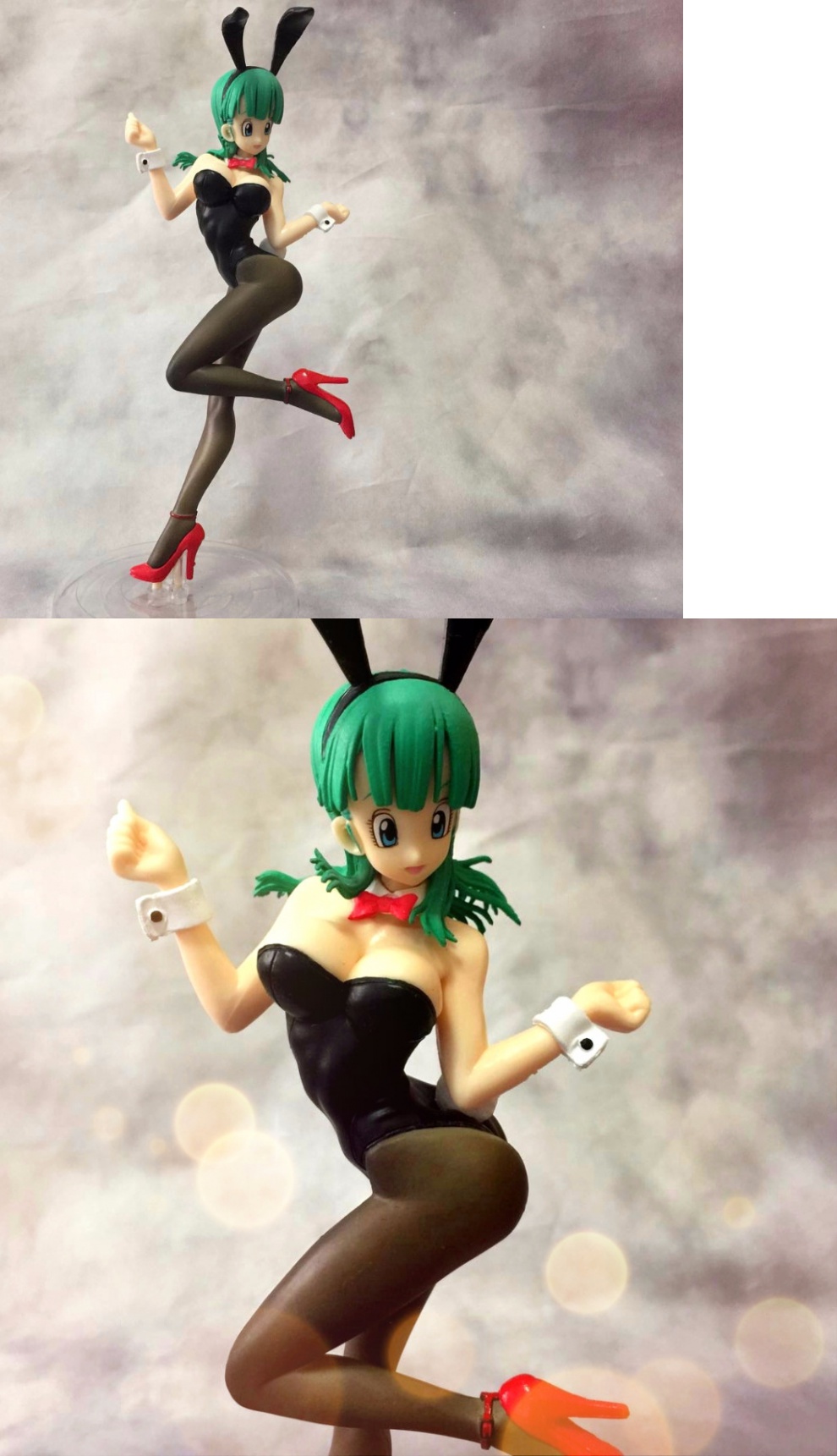 国产盒装七龙珠 兔女郎布尔玛 布玛 手办模型