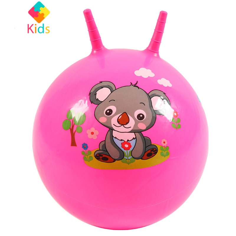 儿童羊角球跳跳球感统训练器材幼儿园蹦蹦球家用户外充气玩具加厚真