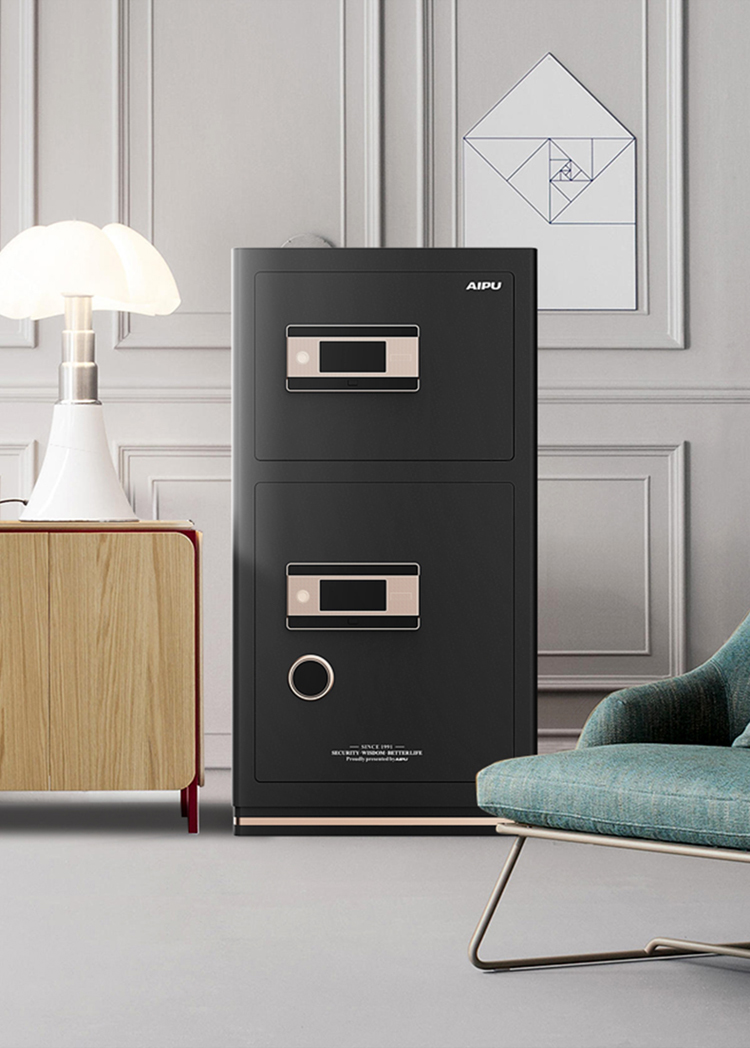 艾谱(aipu)保险柜fdg-a1/d-93wgzws 艾谱(aipu)双门保险柜 高1米密码
