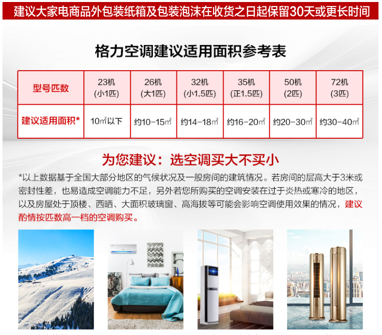 gree格力kfr35gw35553fnhaba1润铂壁挂式15匹变频冷暖空调