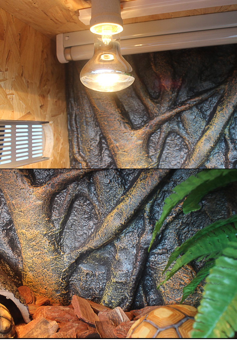 诺摩鱼缸爬虫箱岩石泡沫立体造景布景水族箱爬宠装饰贴板