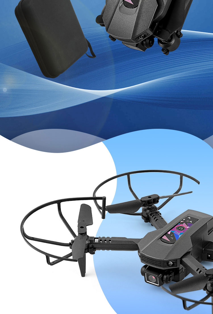 遥控飞机带摄像头飞行无人拍摄拍照直升机折叠儿童四轴航拍玩具真智力