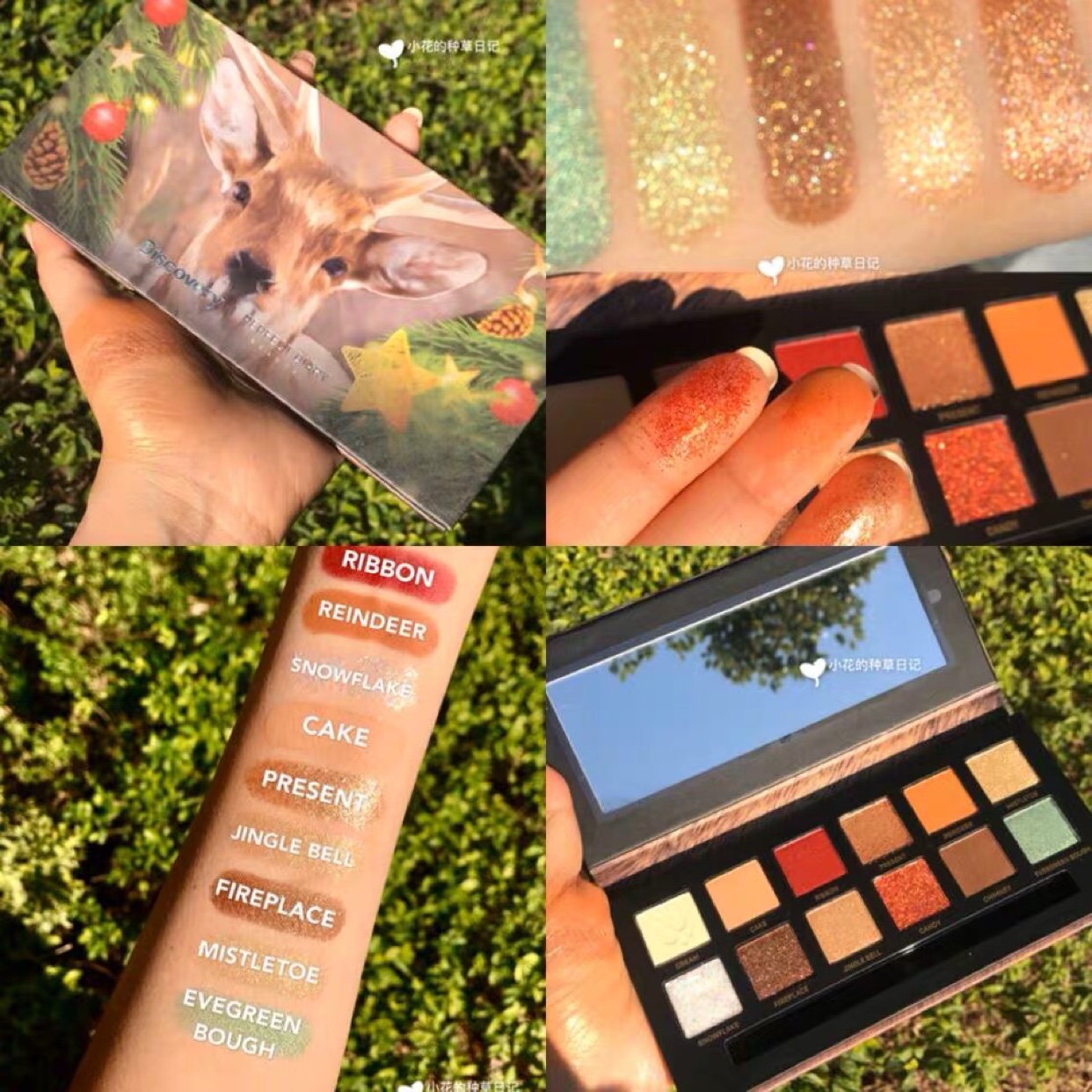 完美日记十二色动物眼影猫咪盘老虎盘小猪限定小猫小狗小鹿盘