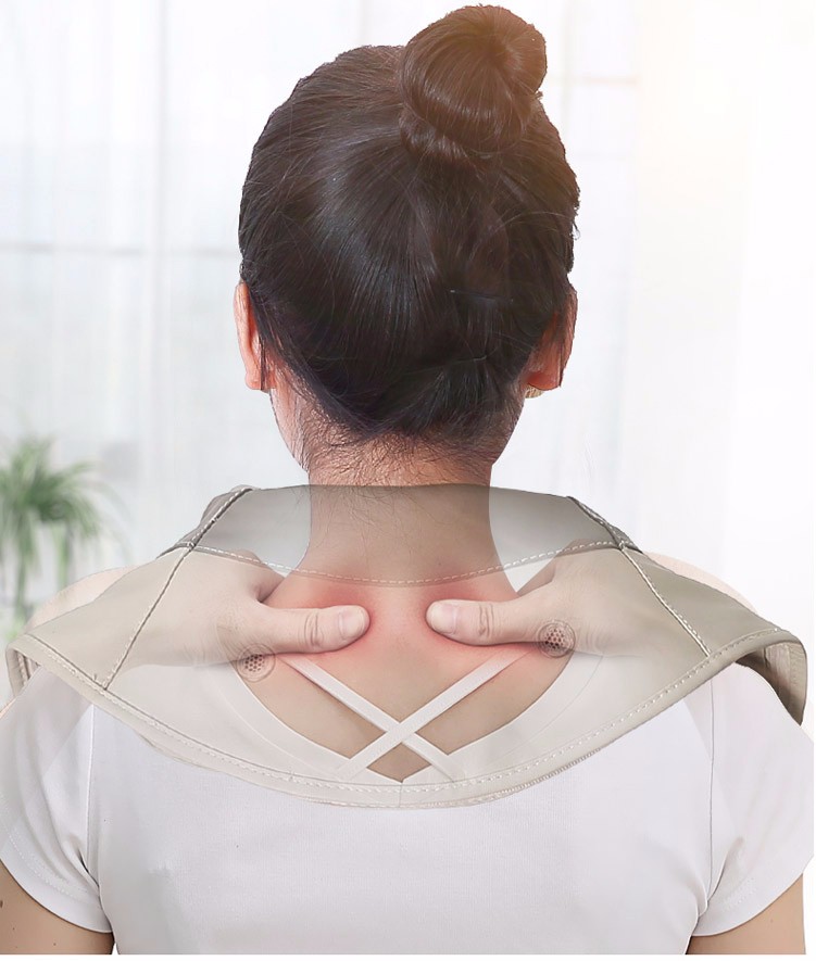 个人店其他品牌服饰nbx8f52033n 颈椎按摩器肩颈按摩披肩周炎脖子按摩
