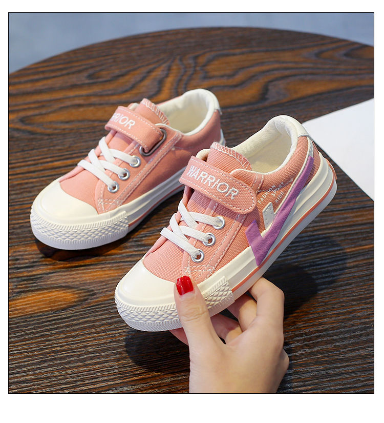 回力童鞋男2021夏季新款儿童帆布鞋女童鞋幼儿园室内鞋小学生板鞋t172