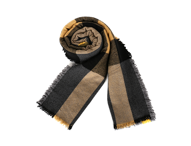burberry博柏利服饰配件时尚经典格纹男士长围巾8005767