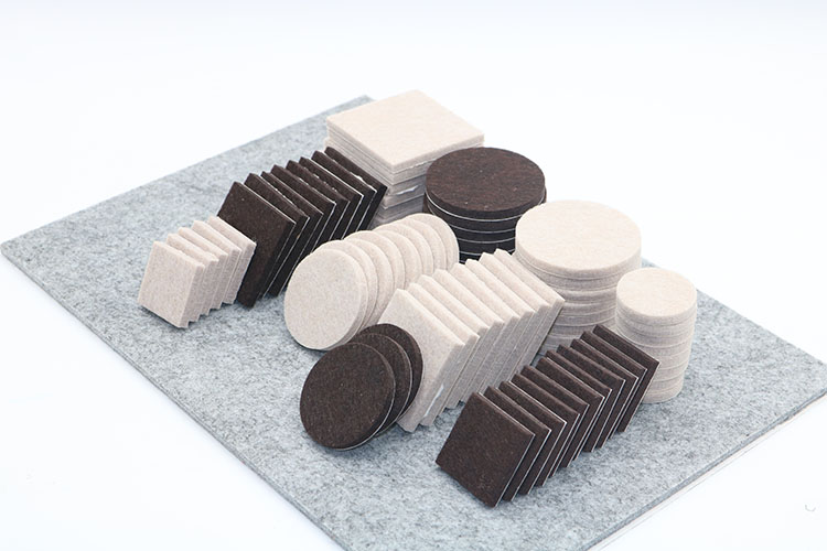 加厚带粘性椅子脚垫毛毡桌脚垫实木地板保护凳子脚垫耐磨餐桌脚垫