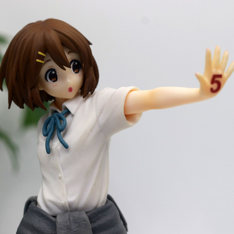 轻音少女kon5周年手办平泽唯美少女二次元模型玩具摆件