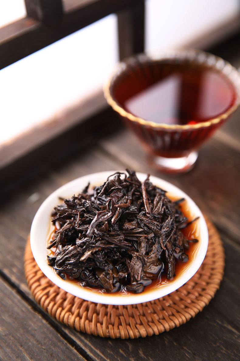 中茶中粮黑茶六堡茶d6166一级茶叶250g