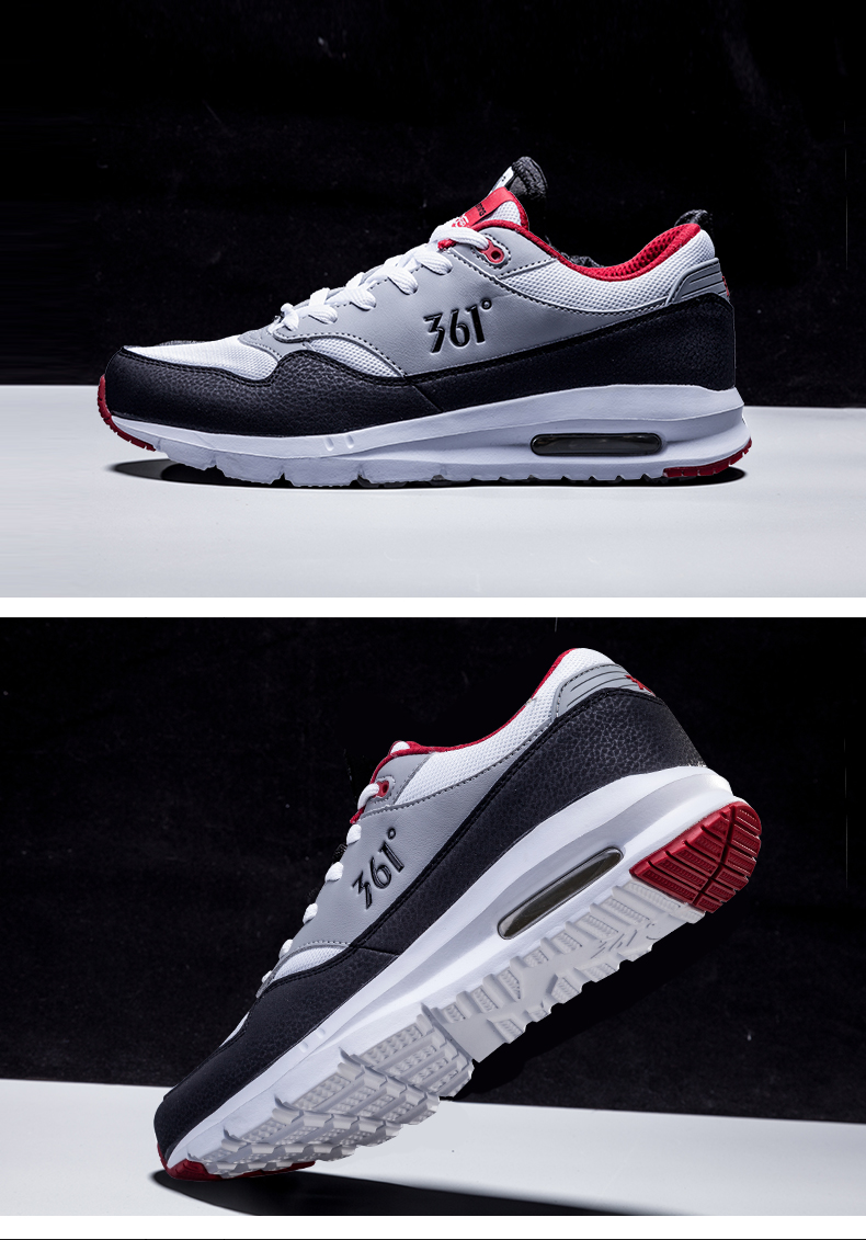 361男鞋运动鞋2021夏季新款气垫跑步鞋361度男士面透气休闲跑鞋